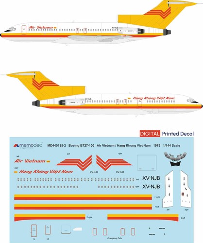 Boeing b727 100 air vietnam - air, /