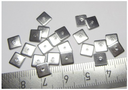 Edelstahl mm quadrate - 6, 1
