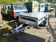 Brenderup Pkw Anhänger 1300 Kg Alu Vor.Klappe m.Flachplane +SONDERANGEBOT+100Kmh