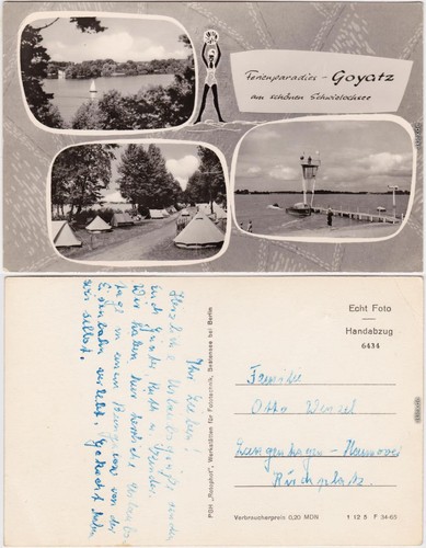 Foto ansichtkarte goyatz - foto,