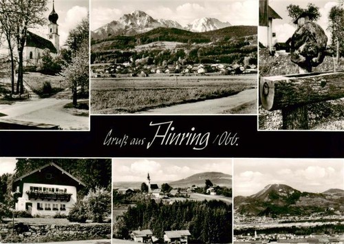 Ainring kirche panorama - ainring,