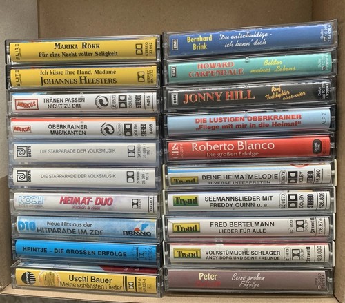 Musikkassetten sammlung 20 - sammlung,