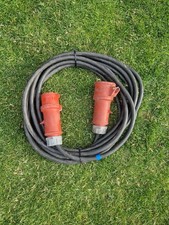 H07RN-F 5G4 5x4mm2  10m CEE 32A Verlängerung Gummischlauchleitung