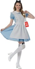 Blaues Alice Kostüm Für