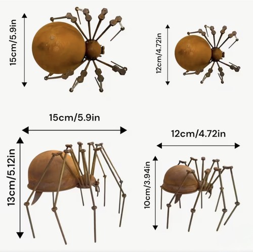 Spinnen set insekten - , 2