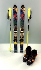 🎿 Kinder Ski Set90 cm + Schuhe Gr. 31 / MP 20,0  + Skistöcke 🎿