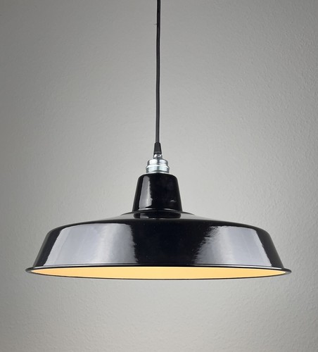 Industrielampe emaille ø45cm - industrielampe,
