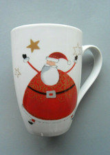Susan Wheelas Kaffeetasse Cha Cult  Designe  Weihnachtsmann Nikolaus - NEU