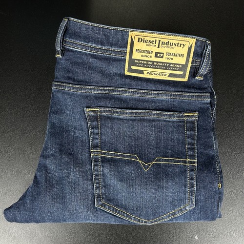 Diesel jeans mens 34x32 blue - mens,