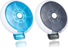 2 Stück Deutsch Tablettenbox