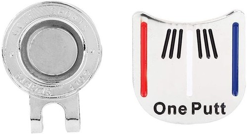 Golfball marker metall 6cm - golfball,