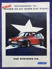 FIAT Prospekt 10.1991  Uno
