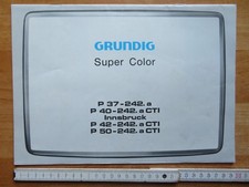 Grundig SUPER COLOR 1610 TV