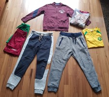 Bekleidungspaket Jungen 122/128, 134, 140, Hosen, Pullover, okaidi, H&M 7er-Set