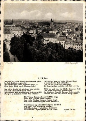 Alte fulda in osthessen - alte,