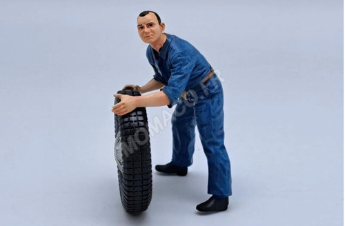 Figur 1930er jahre mechaniker - figur,