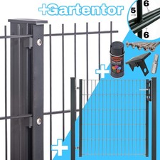 Doppelstabmattenzaun mit