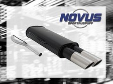 NOVUS Sportauspuff Gruppe N ESD 2x 76 mm SR-Design für VW Passat Typ 35i