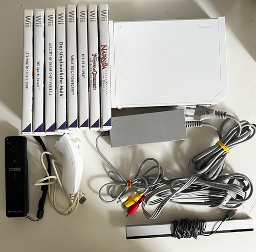 Nintendo wii konsole weiß - wii, konsole,