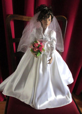 Puppe Brautkleid Brautmode 50