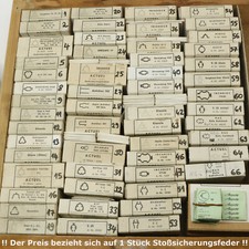 Stoßsicherungsfeder, Federn