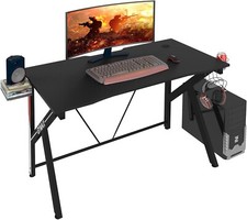 Schreibtisch Computertisch Bürotisch Arbeitstisch PC Laptop Tisch Schwarz 131sz