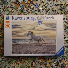 Puzzle pferd strand - am,