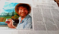 BOB ROSS US-MALER U. FERNSEHMODERATOR: 30 SEINER WERKE VERSTEIGERUNG  v.'25 ("