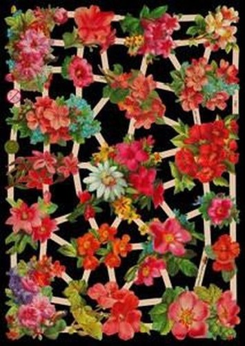 Glanzbilder sommerblumen - glanzbilder, /