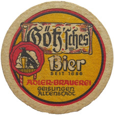 ALTER BIERDECKEL