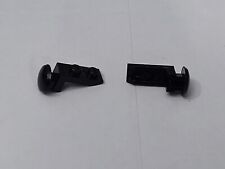 Lego Eisenbahn Zug Train 2x Puffer 12V 4,5V 9V  kleine Puffer 1x2 schwarz 2x1