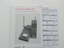 Bedienungsanleitung Telefon Sinus 42 Telekom alt vintage