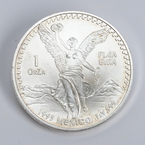 1993 unze silber mexico - unze,