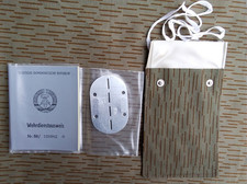 NVA Wehrdienstausweis Hülle