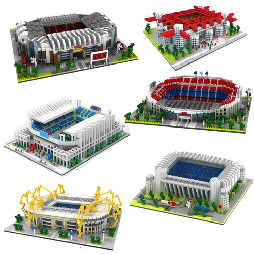 Fußballstadion micro blocks - fußballstadion,