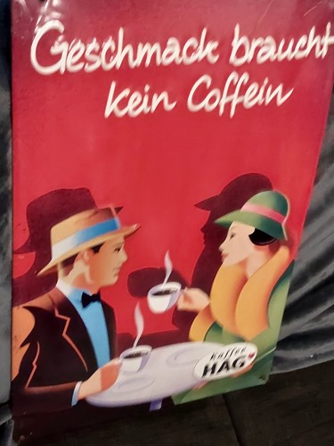 Blechschild kein emaille - kein, emaille.