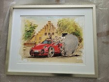 Otto Waalkes Siebdruck"Flensburg Memories" incl. Galerierahmen