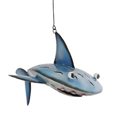 Deko Hänger Metall Haifisch