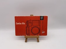 Contax IIIa Gebrauchsanweisung Bedienungsanleitung Deutsch