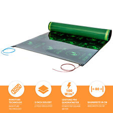 Elektrische Fußbodenheizung Heizung Infrarot Elektro Laminat Parkett Vinyl 100W