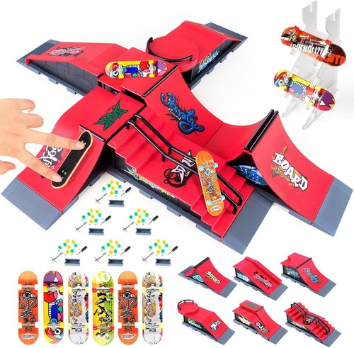 Finger skateboard park in - skateboard, park,