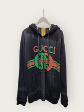 Gucci Schwarze Interlocking