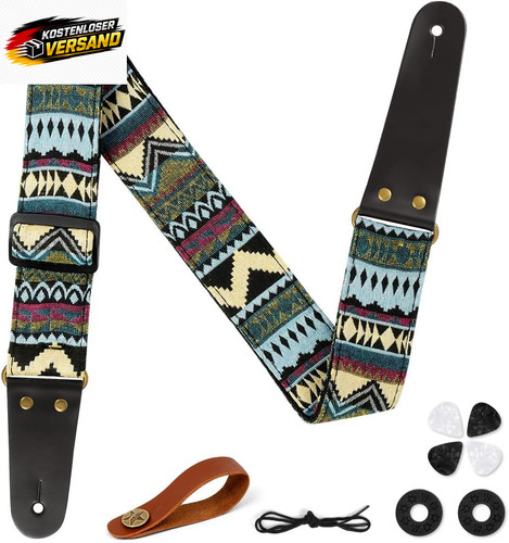 Gitarrengurt verstellbar - , 2