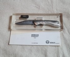 Böker Damast Jahresmesser von 1994. Nr.065/999. Damaststahl 300 Lagen.