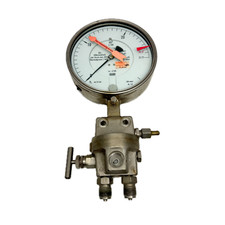 Wika Manometer 0-27.77 bar Kl 1.6 44-47366 1530640 354mbar Differential Pressure