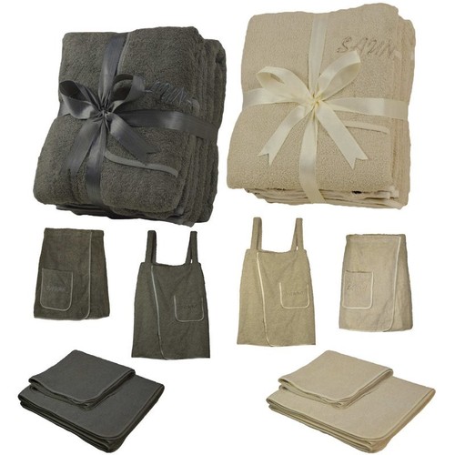 Tlg sauna frottee set - 3,
