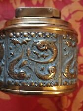 Original ERHARD & SÖHNE Feuerzeug, Tischfeuerzeug aus Nachlass, Motiv : Fische 