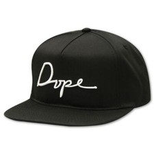 Dope Couture Script Snapback