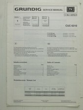 Grundig TV Service Manual CUC