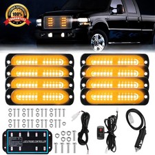 8X LED Auto Frontblitzer